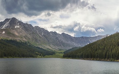 Clinton Gulch Dam Reservoir